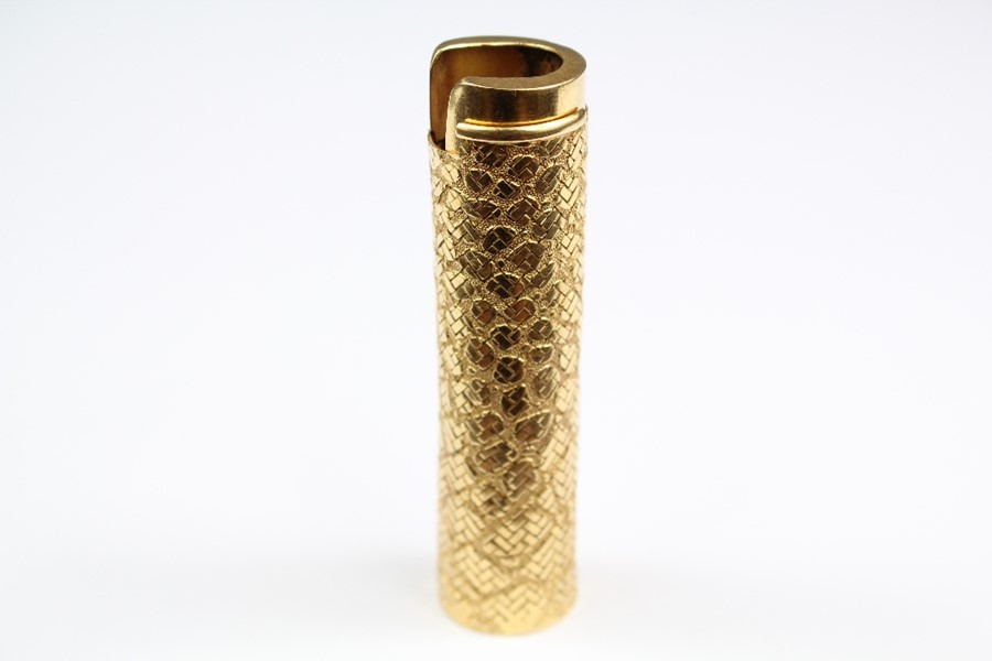 An 18ct Gold Cartier Lighter Cover - Image 2 of 6