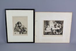 William Lee Hankey RWS ROI (1878-1961) Etching