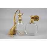 Two Vintage Baccarat Perfume Bottles