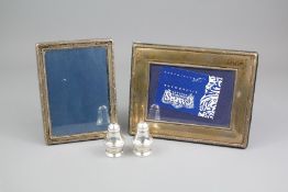 Two Robert Carr Silver Photo Frames