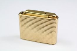 A 9ct Yellow Gold Cased Colibri Lighter