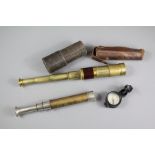 A 19th Century Four Drawer Pocket Telescope