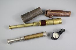 A 19th Century Four Drawer Pocket Telescope