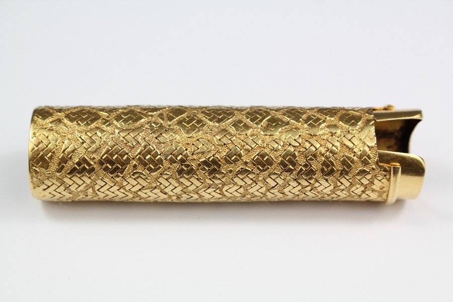 An 18ct Gold Cartier Lighter Cover - Image 4 of 6