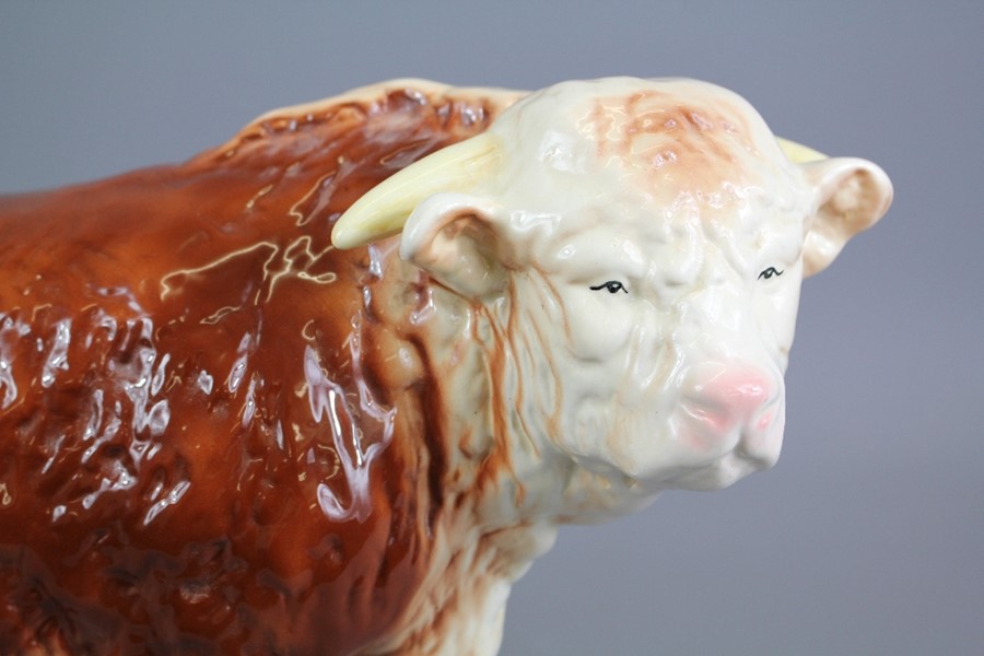 Melville Ware Ceramic Hereford Bull - Image 2 of 3