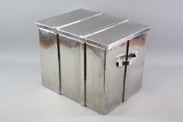 A Vintage Tin Coal Box