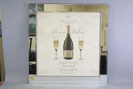 A Italian Advertising Prosecco Italiano Mirror