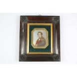 A 19th Century Portrait Miniature