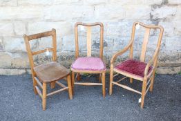 Three Fruit Wood Children's Chairs