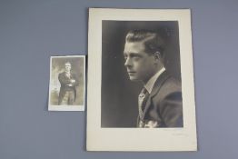 A Sepia Photograph of Prince Edward Duke of Windsor