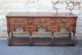 An Oak Bylaws Knell Dresser Sideboard