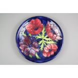A Late 20th Century Moorcroft Plate