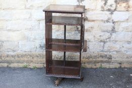 An Edwardian-Era Revolving Book Case