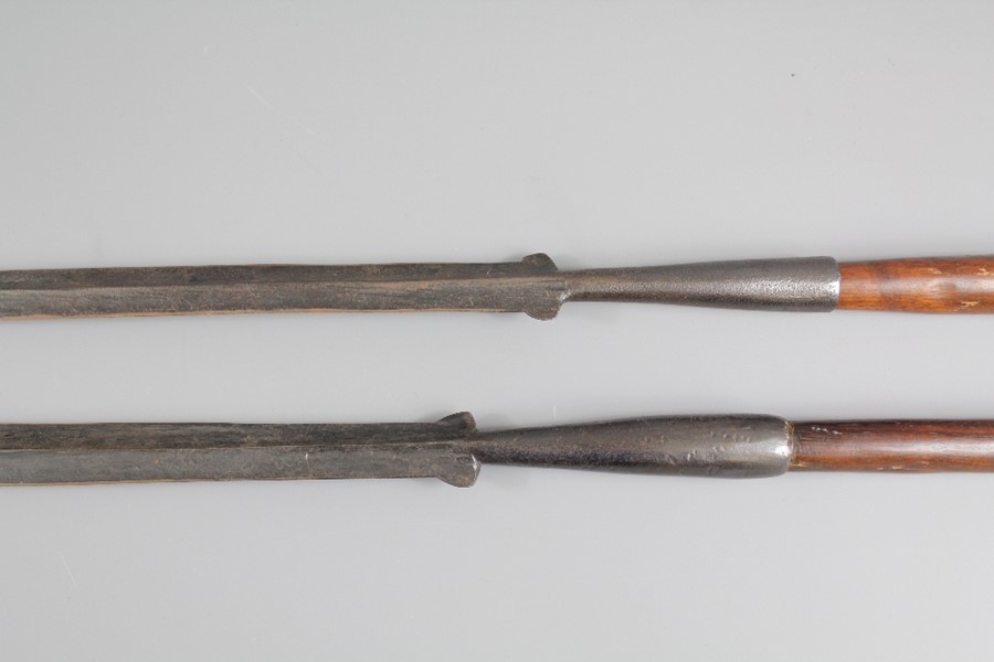 A Pair of Central African Tribal Spears - Image 3 of 6