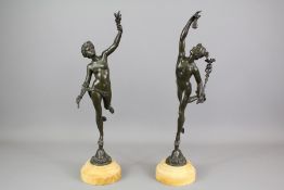 Two Late 19th Century Classical Bronze Figurines