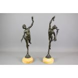Two Late 19th Century Classical Bronze Figurines