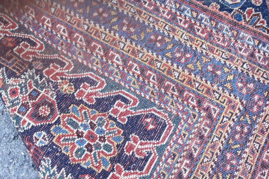 Antique Turkish Tribal Woolen Carpet