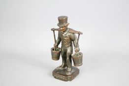 A Bronze Mors Hummel Figure of a Man