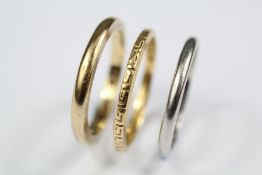 A 22ct Yellow Gold Wedding Band