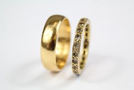A 22 ct Gold Wedding Band