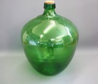 A Large Green Acid Bottle