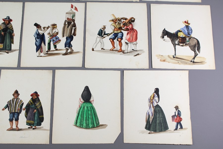 A Charming Collection of 19th Century Watercolours - Image 8 of 10