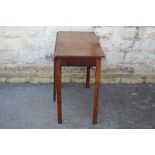 An Antique Mahogany Single Drop-leaf Table