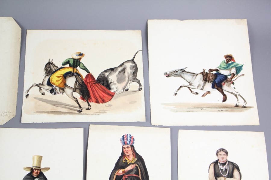 A Charming Collection of 19th Century Watercolours - Image 4 of 10