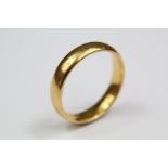 Vintage 22ct Yellow Gold Wedding Band