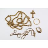 Miscellaneous 9ct Gold Jewellery