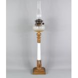 A Victorian Oil Lamp