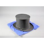 A Late Victorian Henry Heath Silk Folding Top Hat