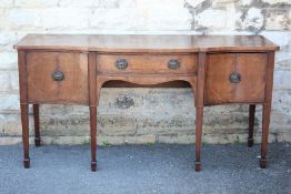 A Regency-Style Mahogany Sideboard