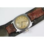 A Gentleman's Vintage Rolex Oyster Stainless Steel Wrist Watch