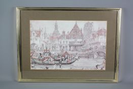 After Anton Pieck (1895-1987) Three Prints