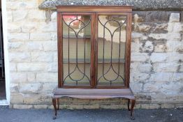 An Edwardian Astral Glazed Display Cabinet