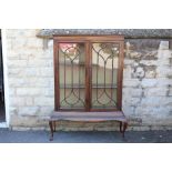 An Edwardian Astral Glazed Display Cabinet