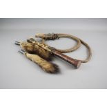 Antique Leather Kennel Whip