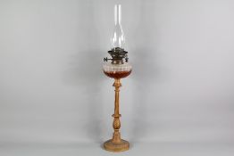 A Victorian Oil Table Lamp