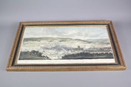 Harvey Wood 19th Century Colour Lithographs Panoramic Views of Bath