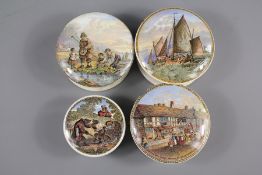 Four 19th Century Pot and Lids