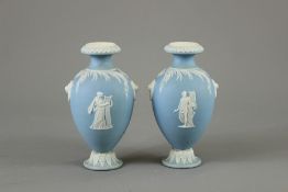 A Pair of Wedgwood Urns