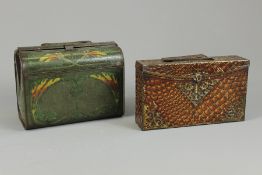 Two Vintage Huntley & Palmer's Biscuit Tins