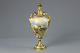 Royal Worcester Vase - Harry Davis