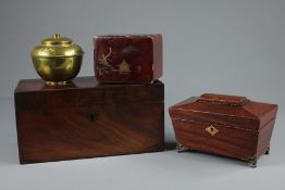 A Collection of Tea Caddies