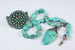 Turquoise and Silver Jewellery