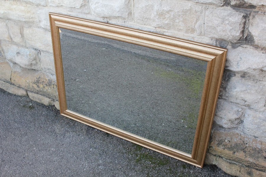 A Gilt Framed Mirror
