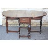 An 18th Century Country Gate Leg Dining Table