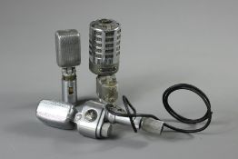 Three Reslo Microphones