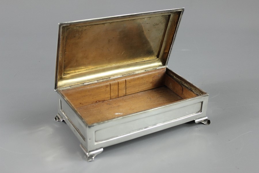 A Silver Cigarette Box - Image 3 of 3